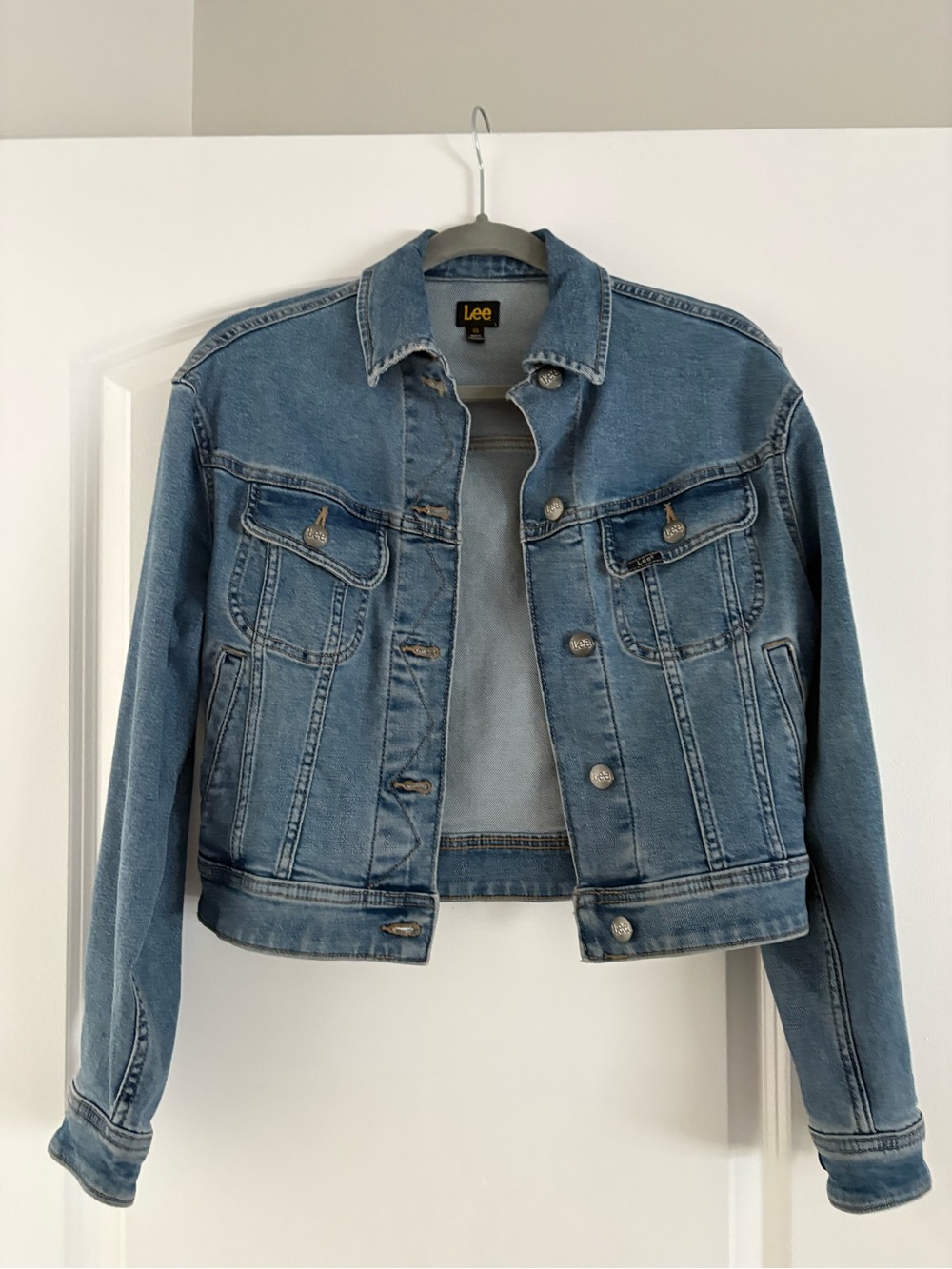 Lee Women's Medium Blue Slim Denim Jacket
